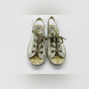 FLY LONDON Stylish Women's Wedge Sandals; Size 37 is US 6.5-7